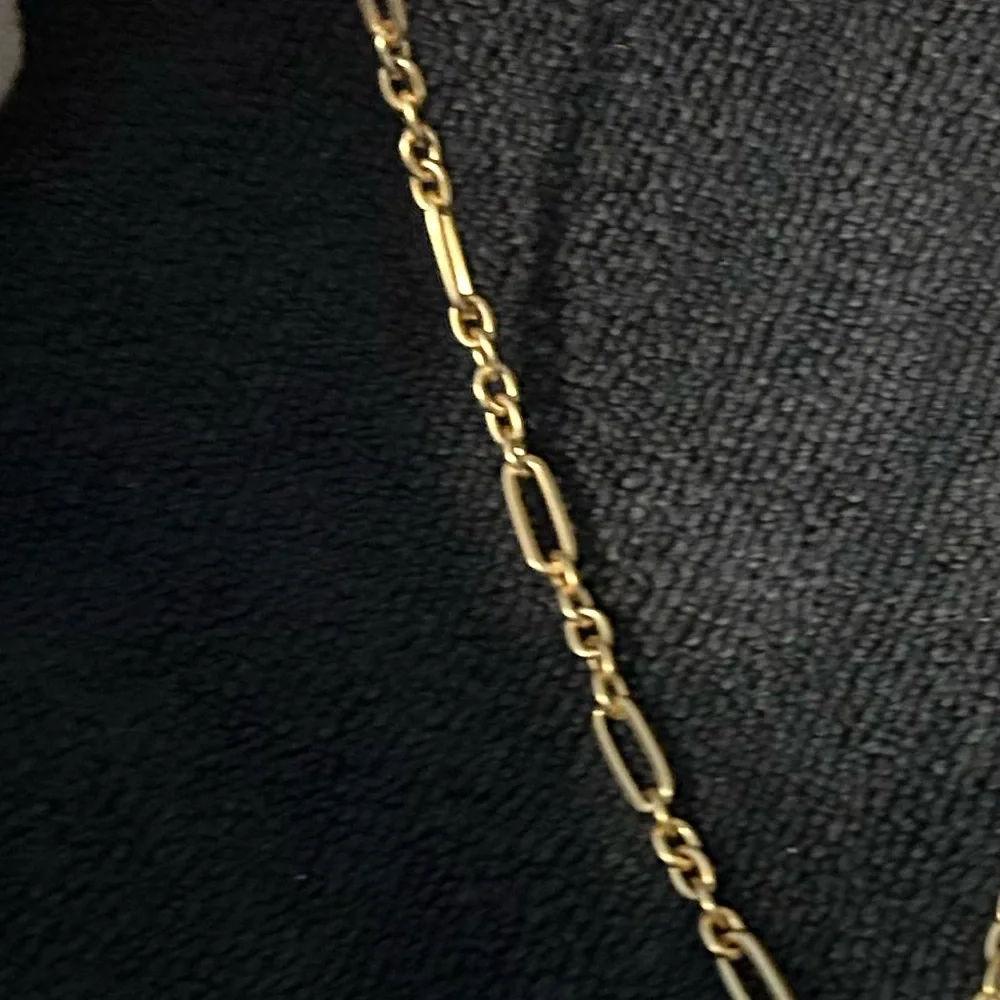 Patricia Nash Gold Heart with Black Enamel Pendant Necklace, 23” - Picture 6 of 6